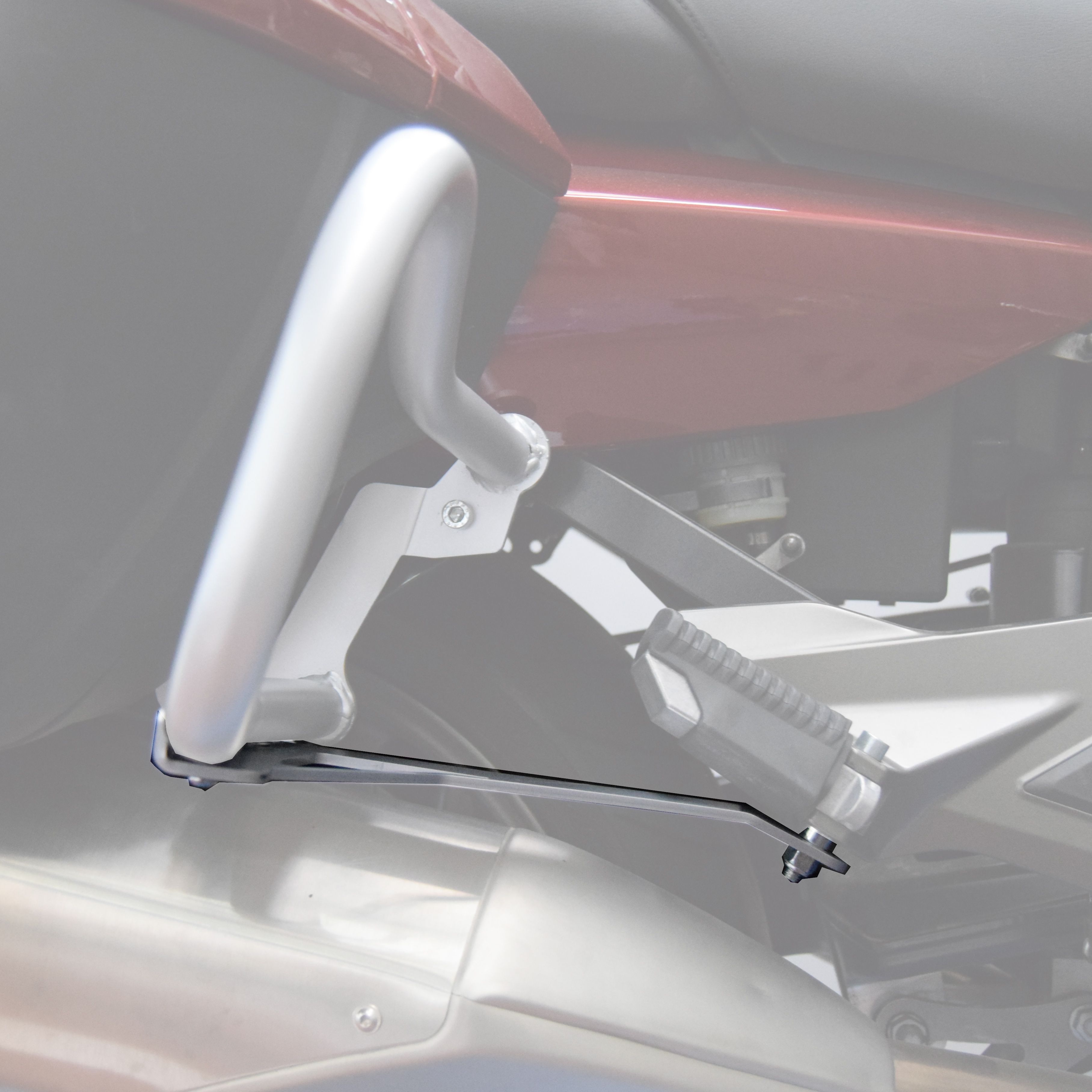 Barre de carrossage valises latérales pour BMW K 1600 GT /GTL (10-16), noir