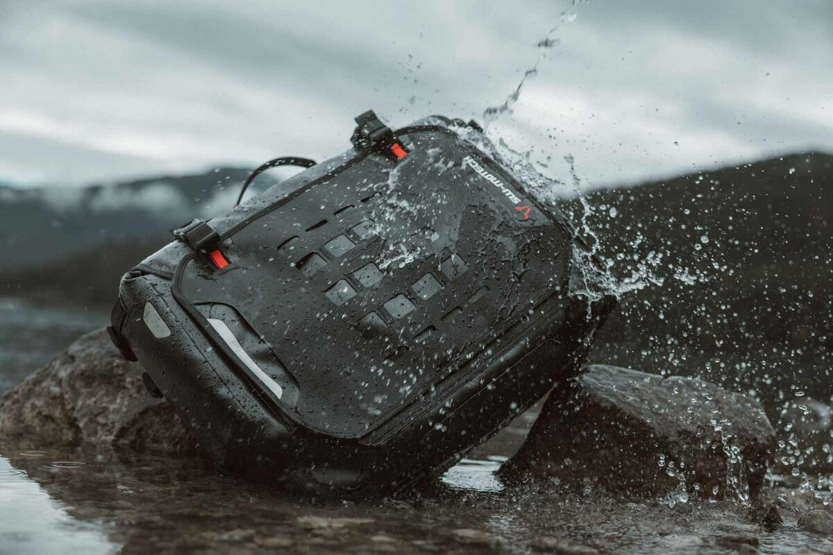 SW-Motech SysBag WP L avec plaque d'adaptation à gauche pour Honda XL 750 Transalp (23-) SW-Motech