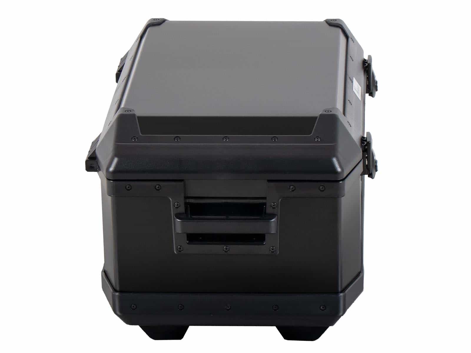 Topcase en aluminium Xplorer 60 litres aluminium noir Hepco & Becker