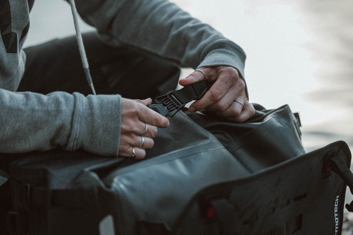 SW-Motech SysBag WP L avec plaque d'adaptation à gauche pour Honda XL 750 Transalp (23-) SW-Motech