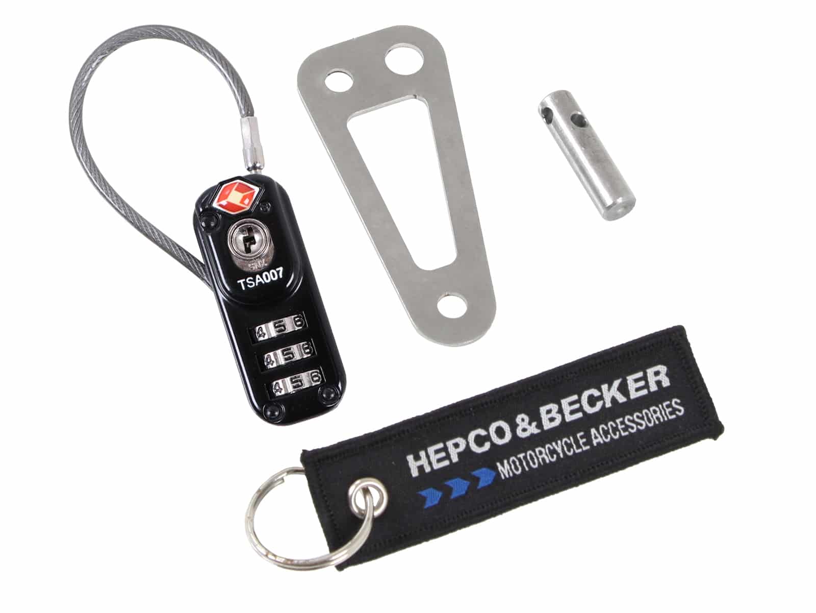 Antivol pour sacoches de réservoir et sacoches arrière Lock-it/Basic Hepco & Becker