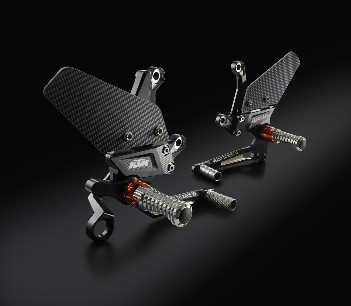 Système de repose-pieds KTM