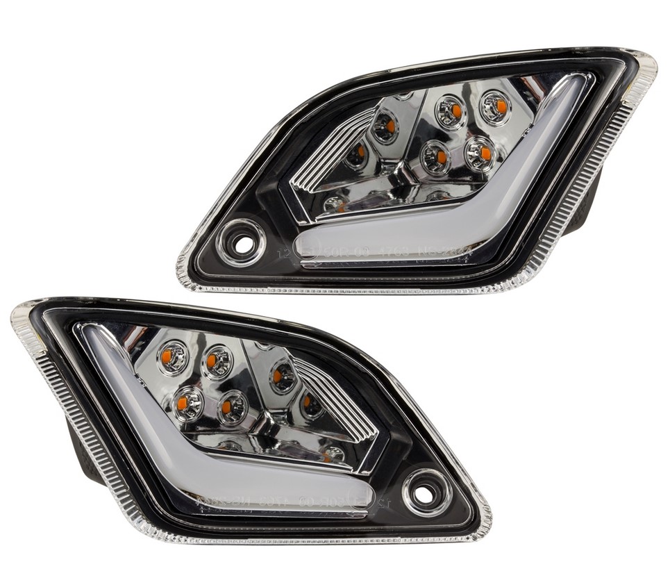 Kit clignotants arrière gauche/droite pour Vespa GTS/GTS Super/GTV 125-300ccm ('14-), clair