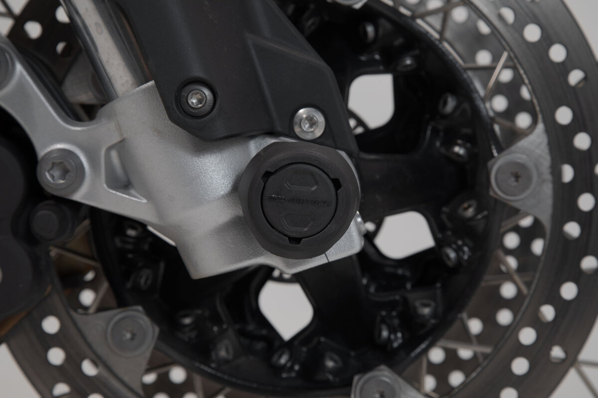 SW-Motech Kit de pads de carrossage pour l'essieu avant BMW F 750 GS, F 850 GS /Adv, F 900 R /XR - SW Motech