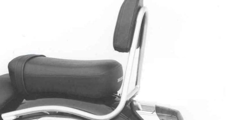 Sissybar sans porte-bagages chromé pour Honda VT 750 C2 (97-03) Hepco & Becker