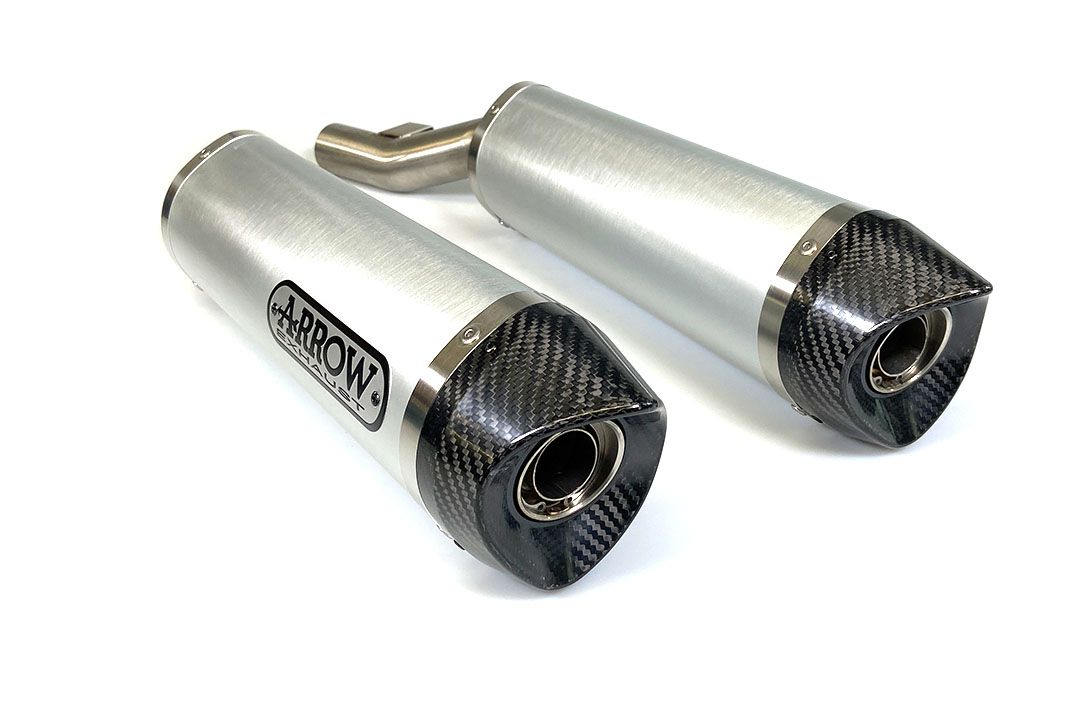 Échappement ARROW DARK THUNDER pour Kawasaki Z 1000 (10-)