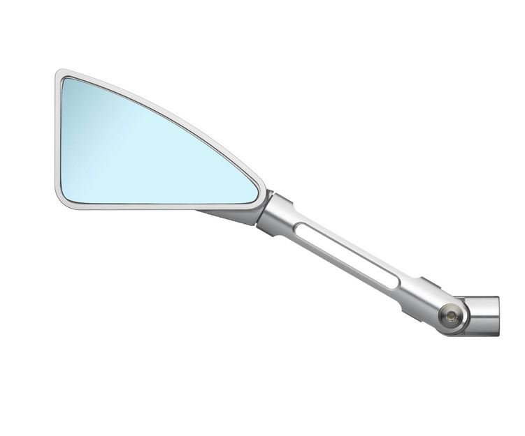 Rétroviseur RIZOMA "TOMOK" droit pour Vespa, argent anodisé
