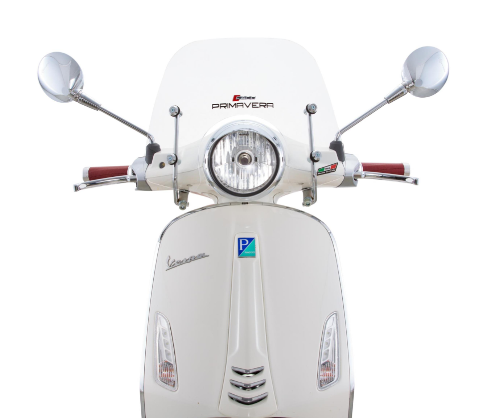 Flyscreen FACO pour Vespa Primavera /Elettrica 50-125ccm 2T/4T, clair