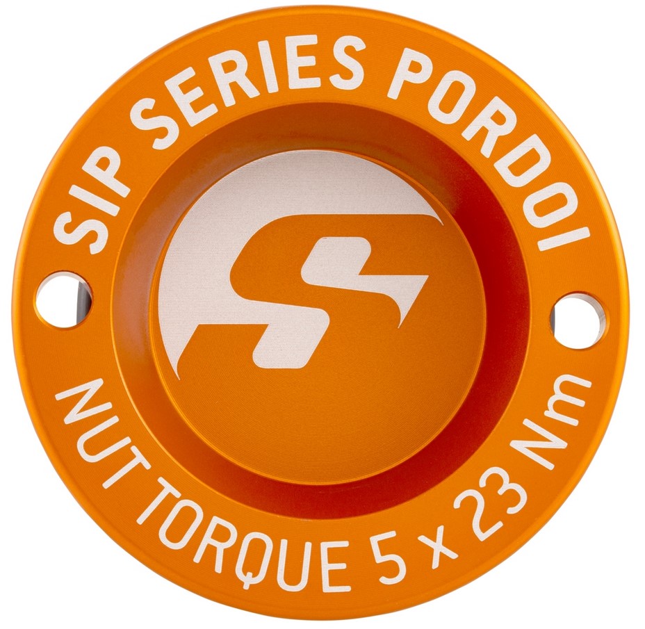 Cache poussière jante 13" avant pour Vespa GTS/GTS Super/GTV/GT 125-300ccm, orange mat