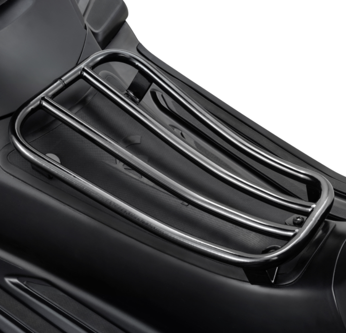 Porte-bagages passe-partout noir pour Vespa Primavera/Sprint 50-150ccm