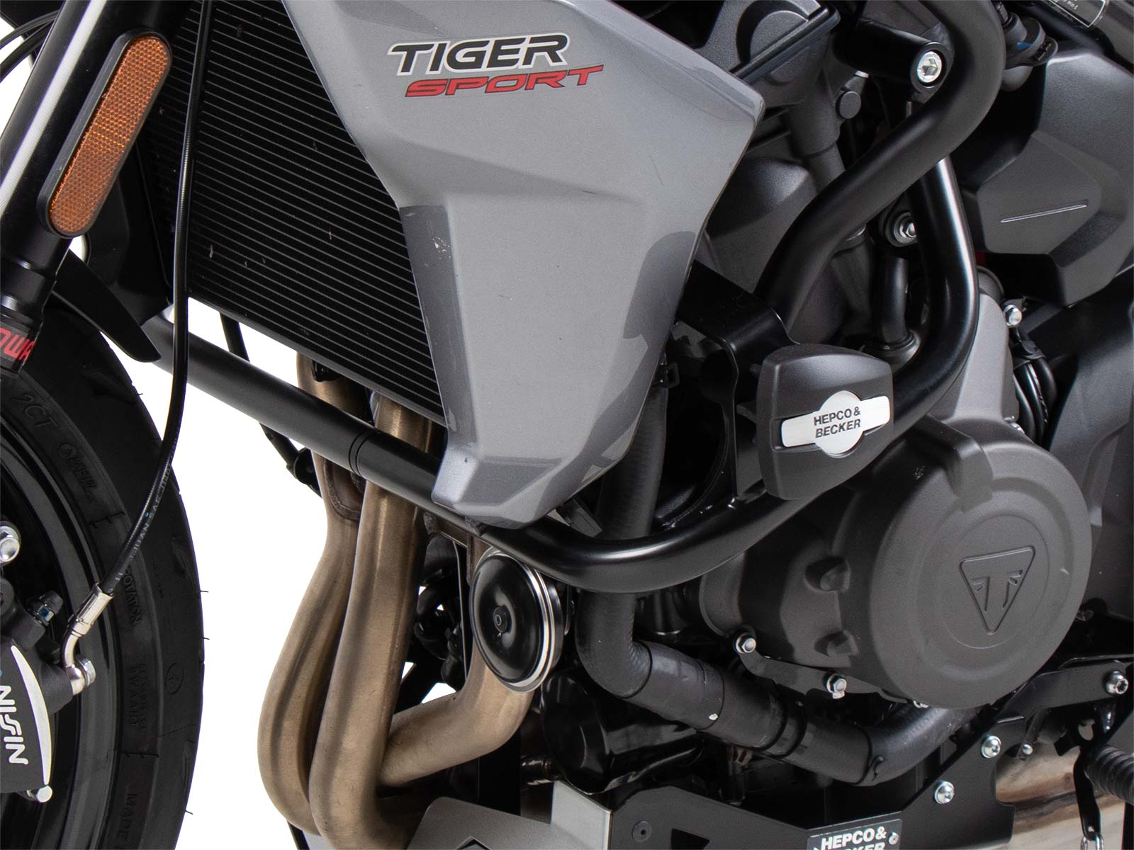 Arceau de protection moteur avec protectionpad pour Triumph Tiger Sport 660 (22-) Hepco & Becker