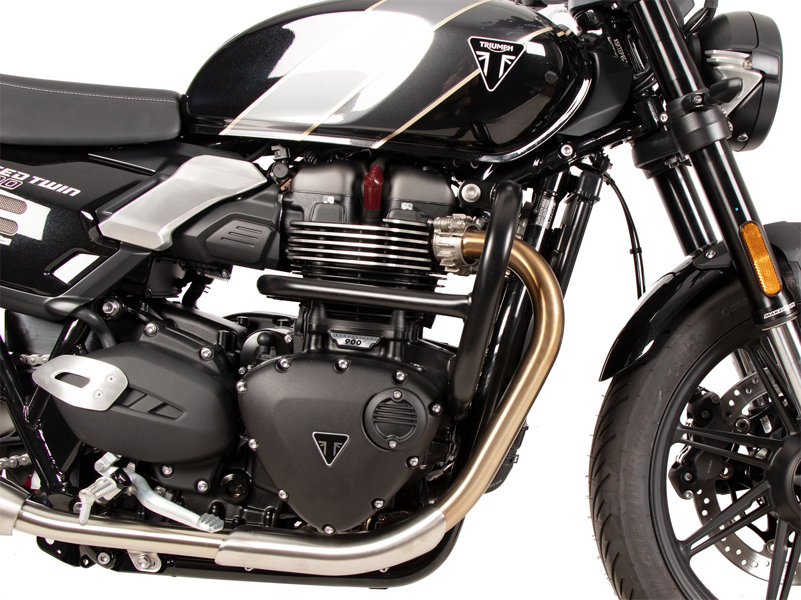 Arceau de protection moteur noir pour Triumph Speed Twin 900 (25-) Hepco & Becker