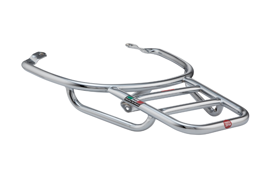 Pont à bagages arrière pour Vespa Primavera /Sprint /Elettrica 50-150ccm, chrome