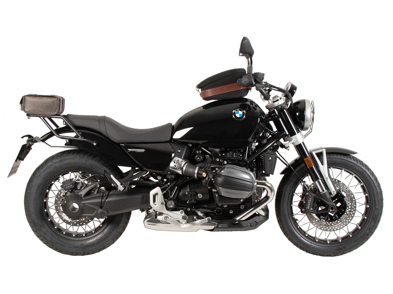 Porte-bagages tubulaire noir pour BMW R 12 (24-) Hepco & Becker
