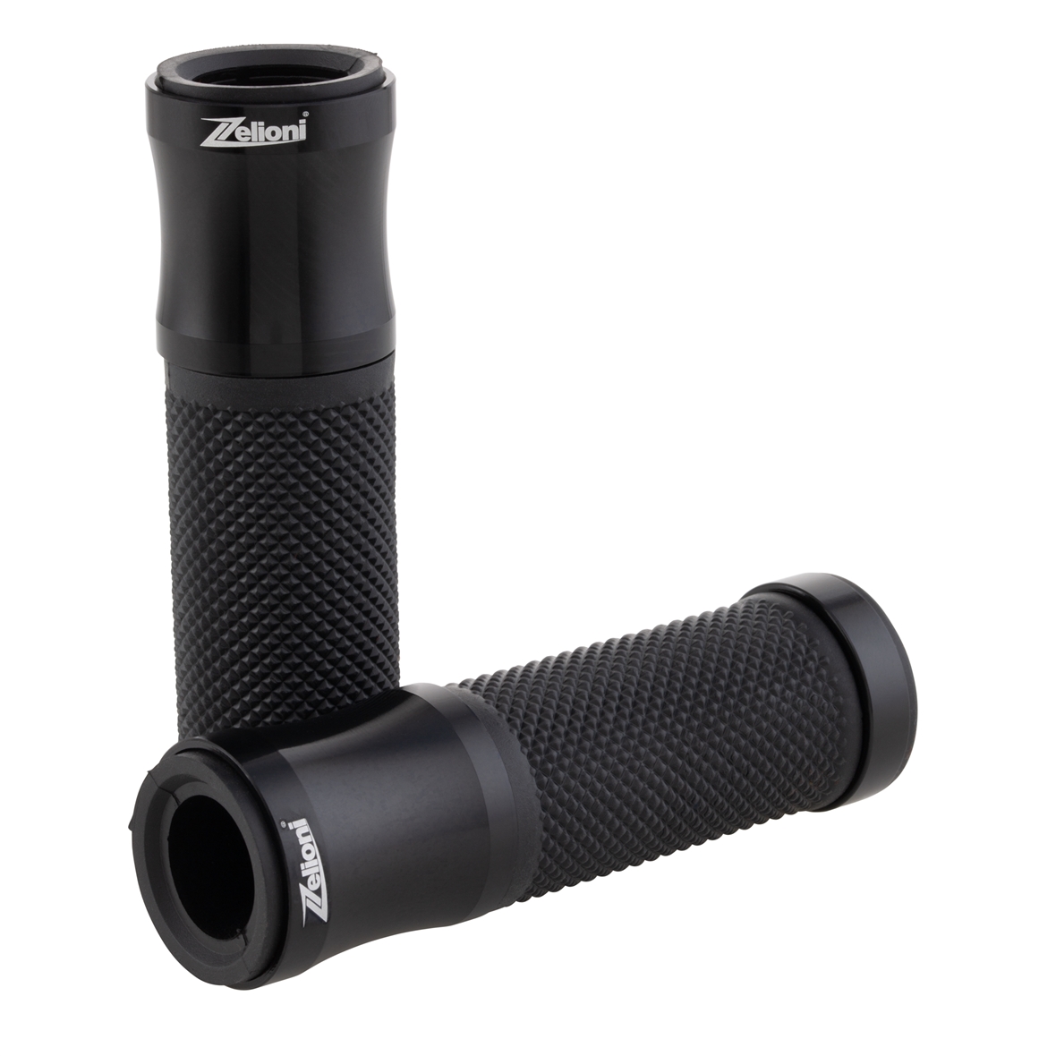 Poignées Zelioni noir pour Vespa ET/LX/LXV/S/Primavera/Sprint 50-150ccm