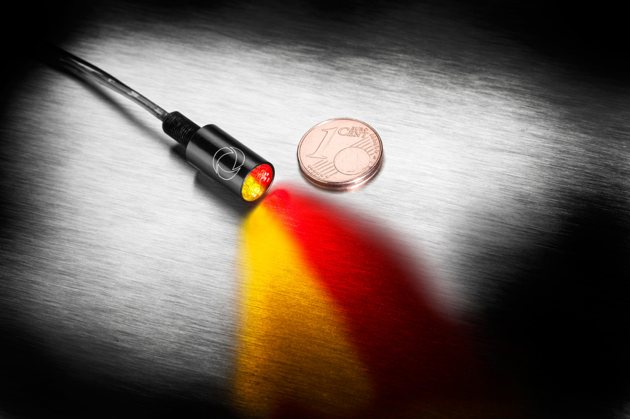 Clignotants Kellermann, feux arrière et stop, Atto DF Integral, alu, LED, HL/HR 12 V, noir brillant
