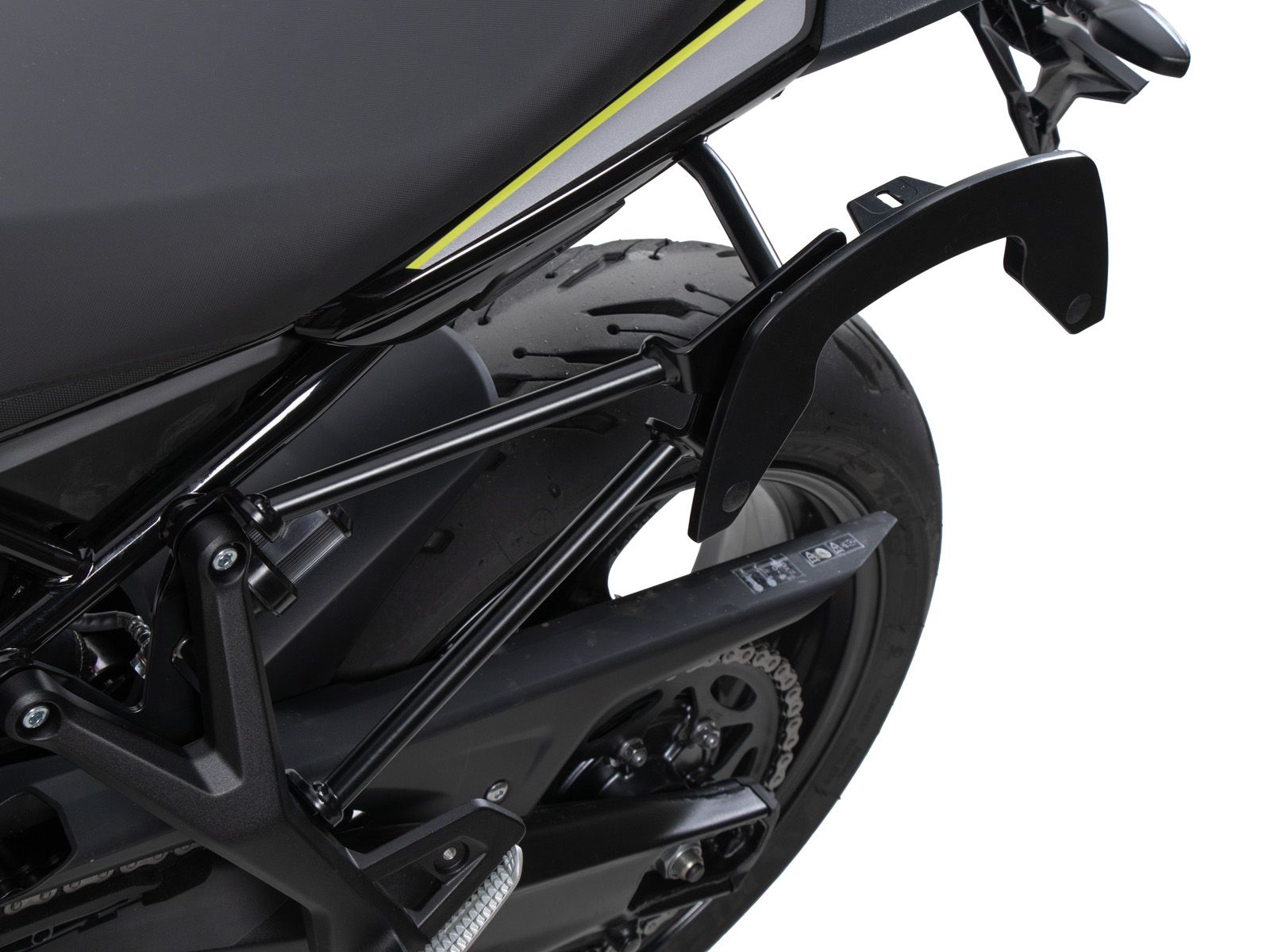 Supports latéraux C-Bow noirs pour Triumph Tiger Sport 800 (25-) Hepco & Becker