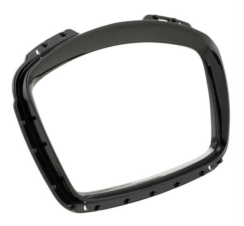 Anneau décoratif tachymètre pour Vespa Elettrica/Primavera Sport/Sprint Sport 125/150ccm, noir brillant