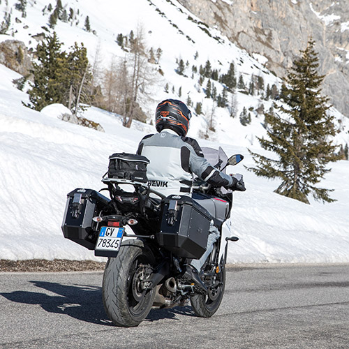 Trekker Alaska 36L Kit de valises MONOKEY noir Givi