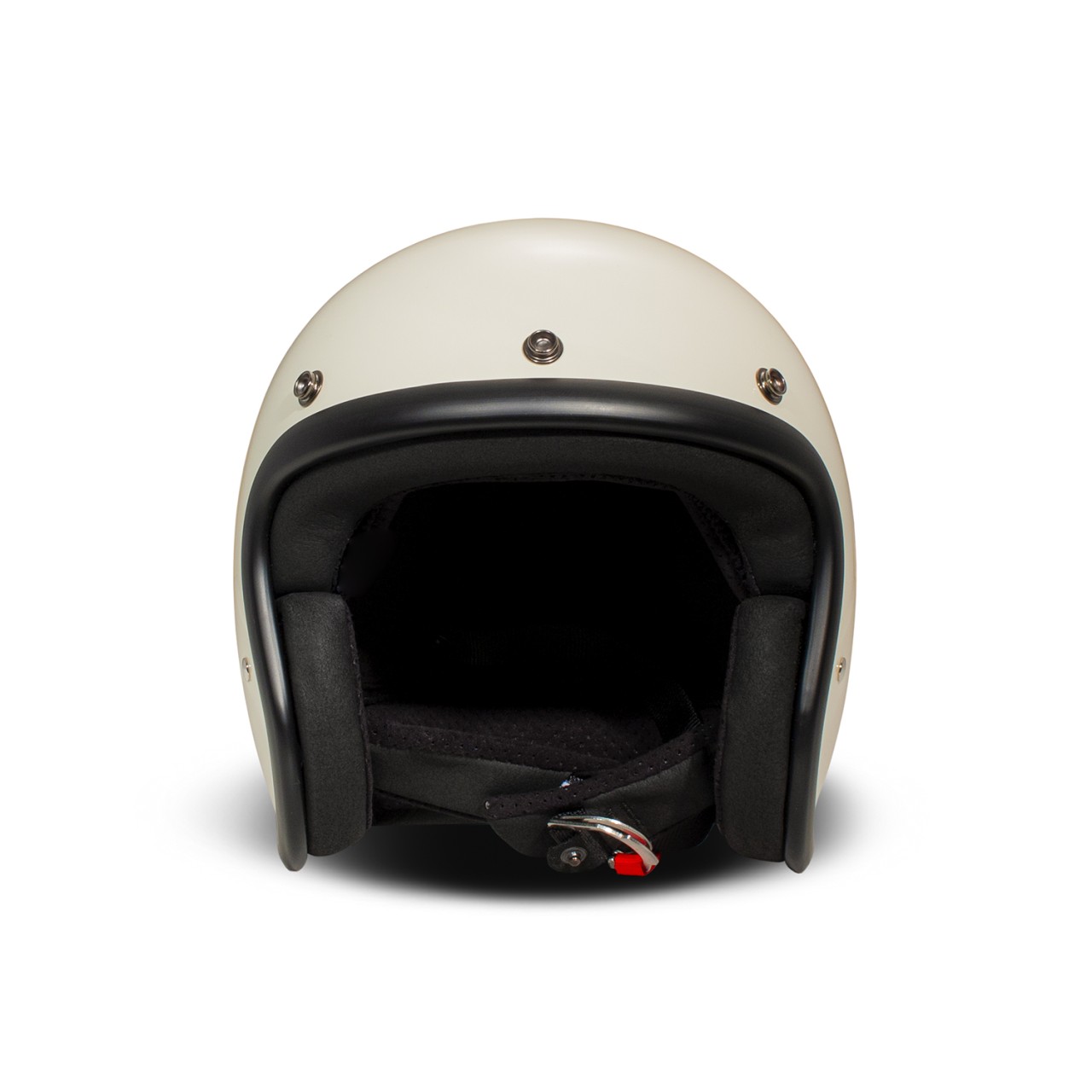 DMD casque jet rétro, champagne, brillant, cream, fibre de verre, ECE 22.06