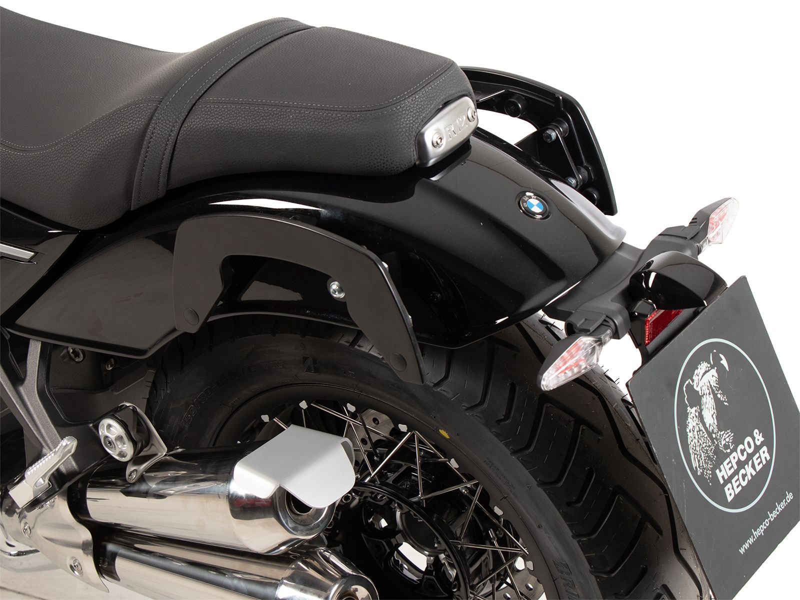 Support latéral C-Bow noir pour BMW R 12 (24-) Hepco & Becker