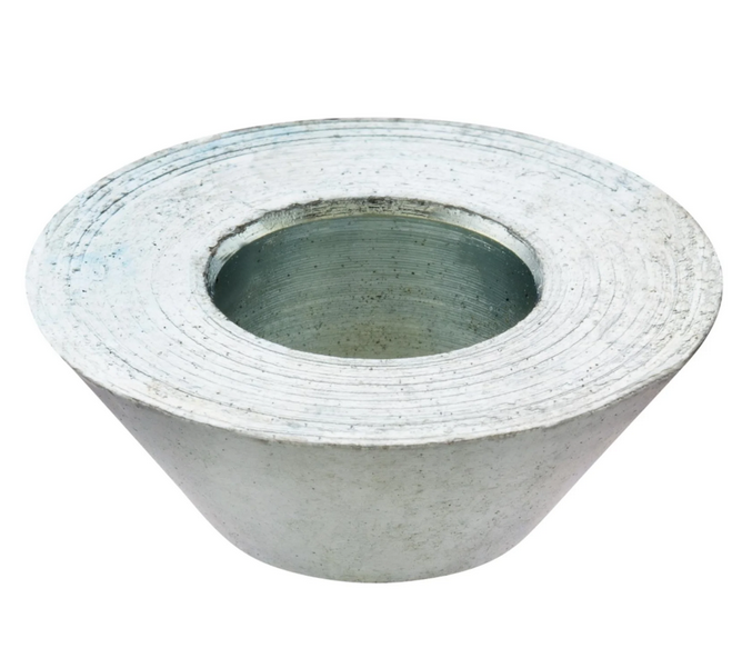 Cône de fixation Flyscreen pour Vespa, argenté