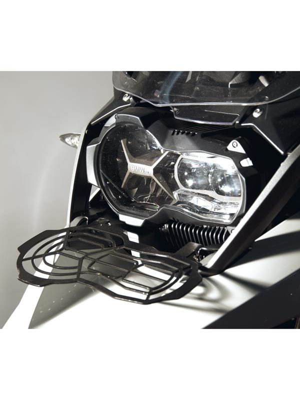 Grille de protection des phares pliable pour BMW R 1200 GS LC (13-16), noir