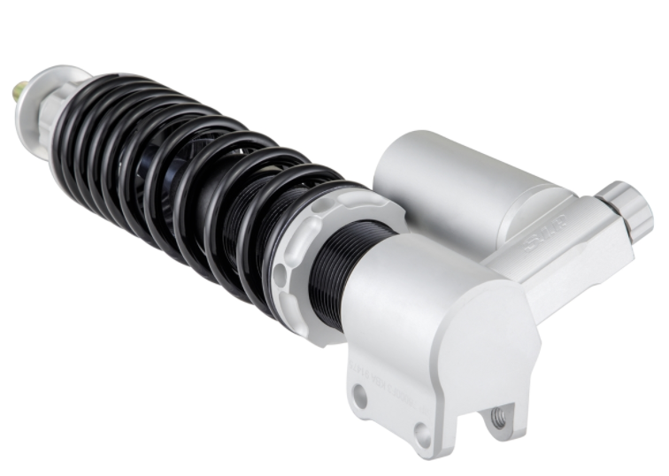 Amortisseur avant pour Vespa GTS/GTS Super/GTV/GT 60/GT/GT L 125-300ccm, argent mat