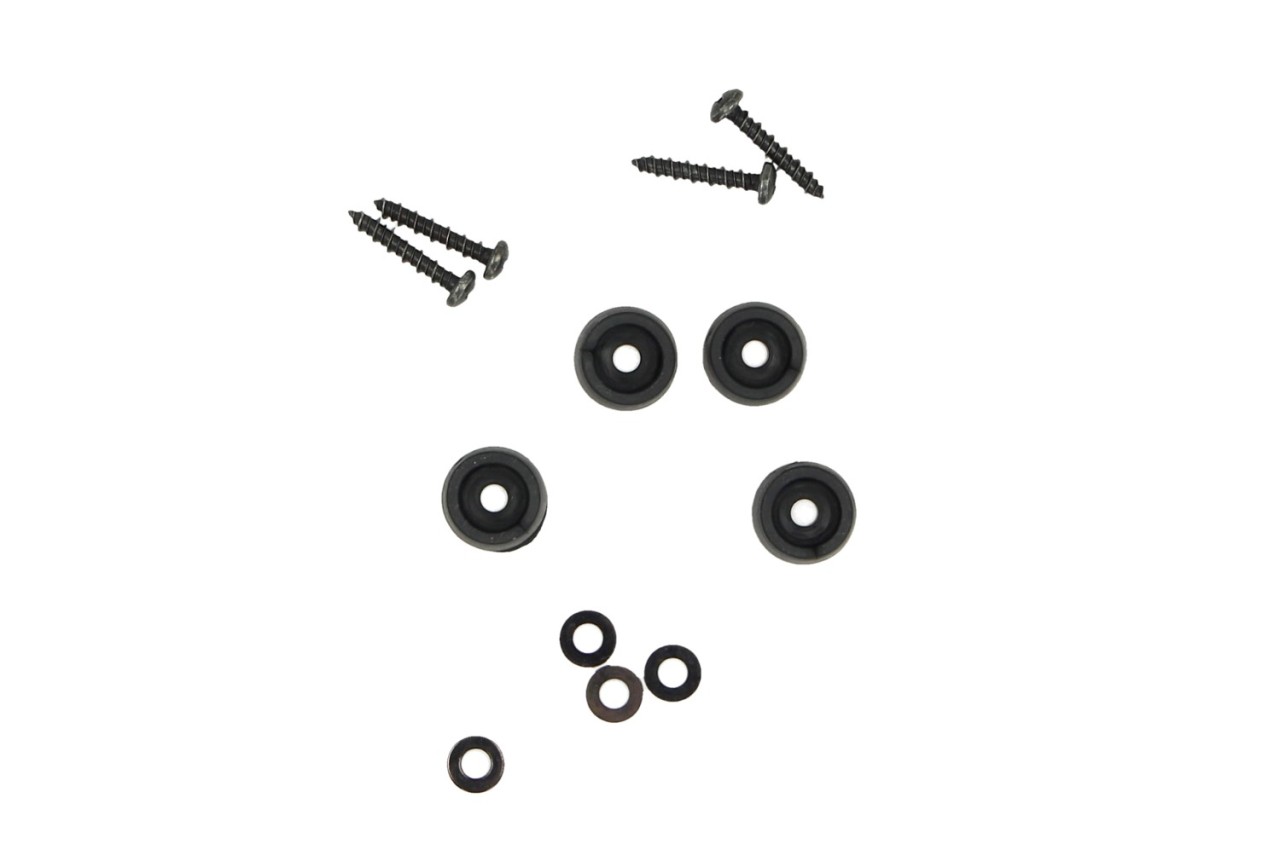 Coussin dorsal anthracite couture noire pour topsase Aprilia SR GT 125 / 200