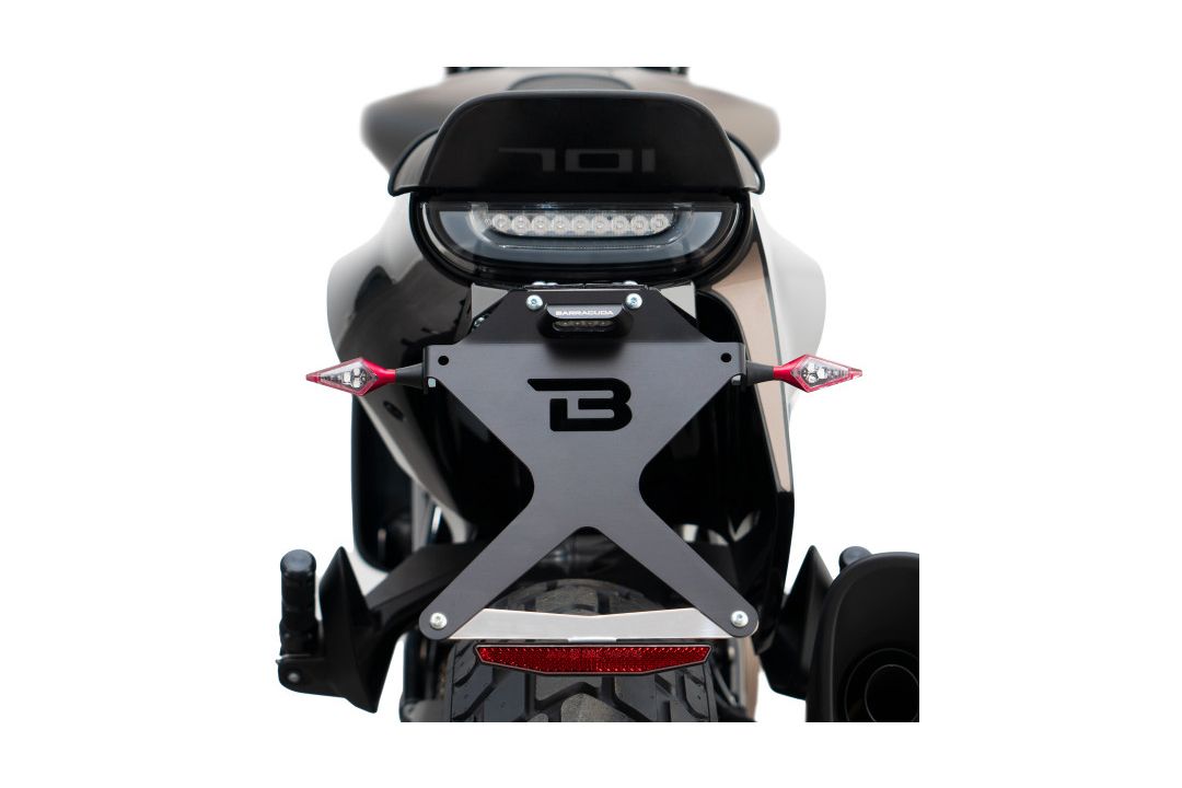 Catadioptre pour support de plaque d'immatriculation Barracuda