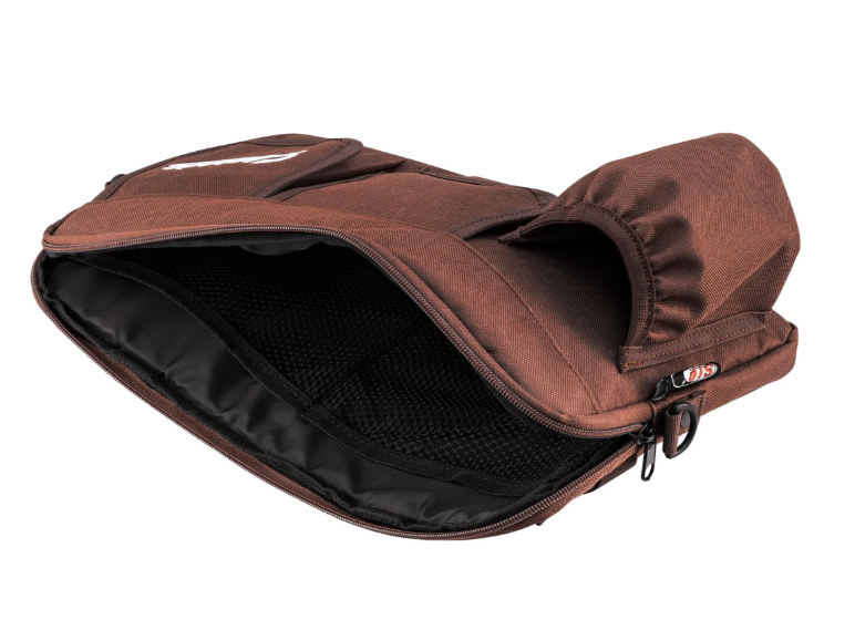 Sac "Classic" pour compartiment à bagages/boîte à gants Vespa, nylon, marron tobacco