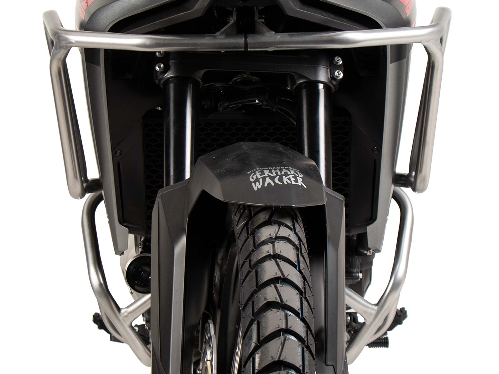 Arceau de protection du réservoir argenté pour Honda XL 750 Transalp (25- ) Hepco & Becker