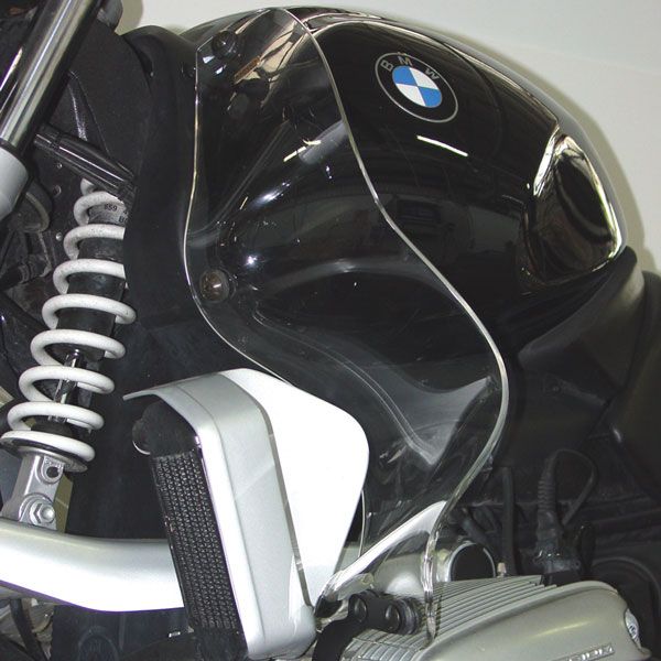 Protège-jambes pour BMW R 850 R /R 1100 R (94-02), paire, fumé clair
