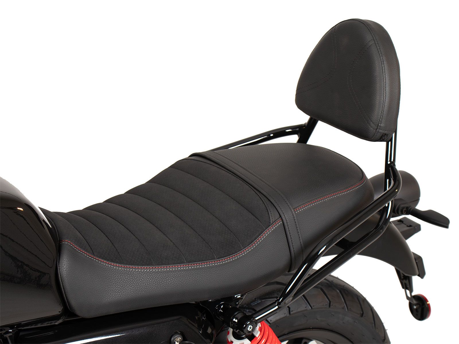 Sissybar noir sans porte-bagages pour Moto Guzzi V7 Stone Special Edition (22-) Hepco & Becker