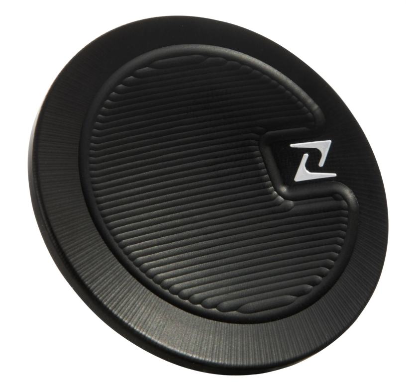 Cache poussière tambour de frein/moyeu de roue avant pour Vespa, noir mat