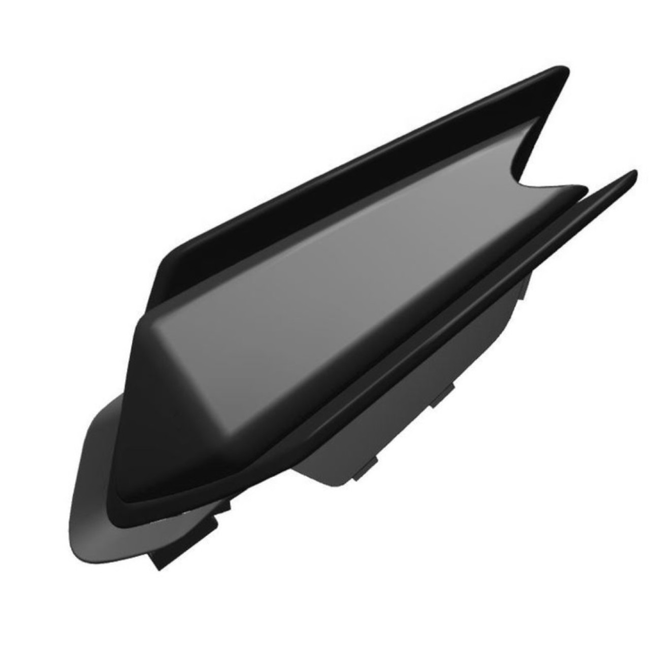 Cache siège passager noir mat pour Aprilia RS 660