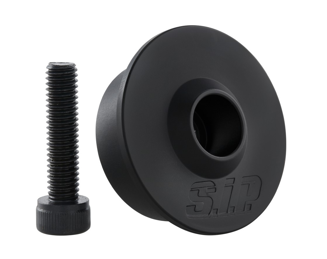 Kit de montage pour rétroviseur d'extrémité de guidon sans poids d'extrémité de guidon, MK II, noir