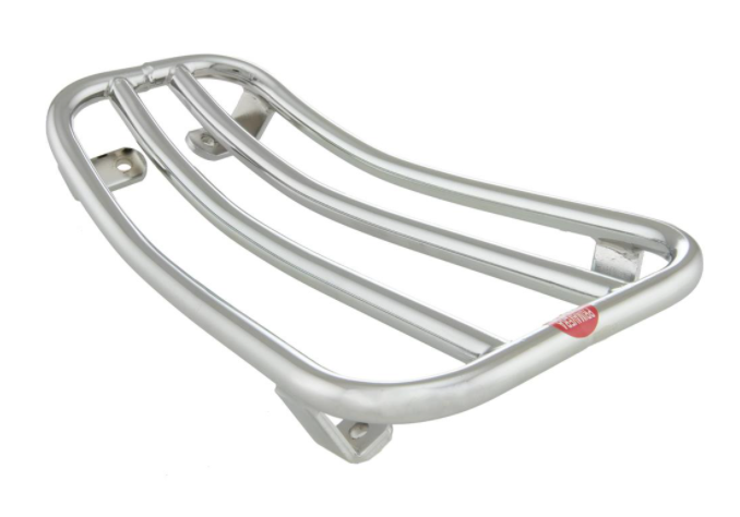 Porte-bagages chromé pour Vespa Primavera/​Sprint 50-150ccm