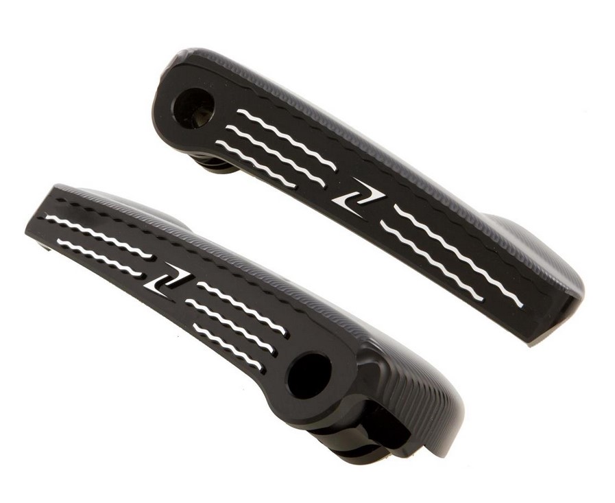 Repose-pieds, droit et gauche pour Vespa GTS/GTS Super/GTV/GT 60/GT/GT L 125-300ccm, noir