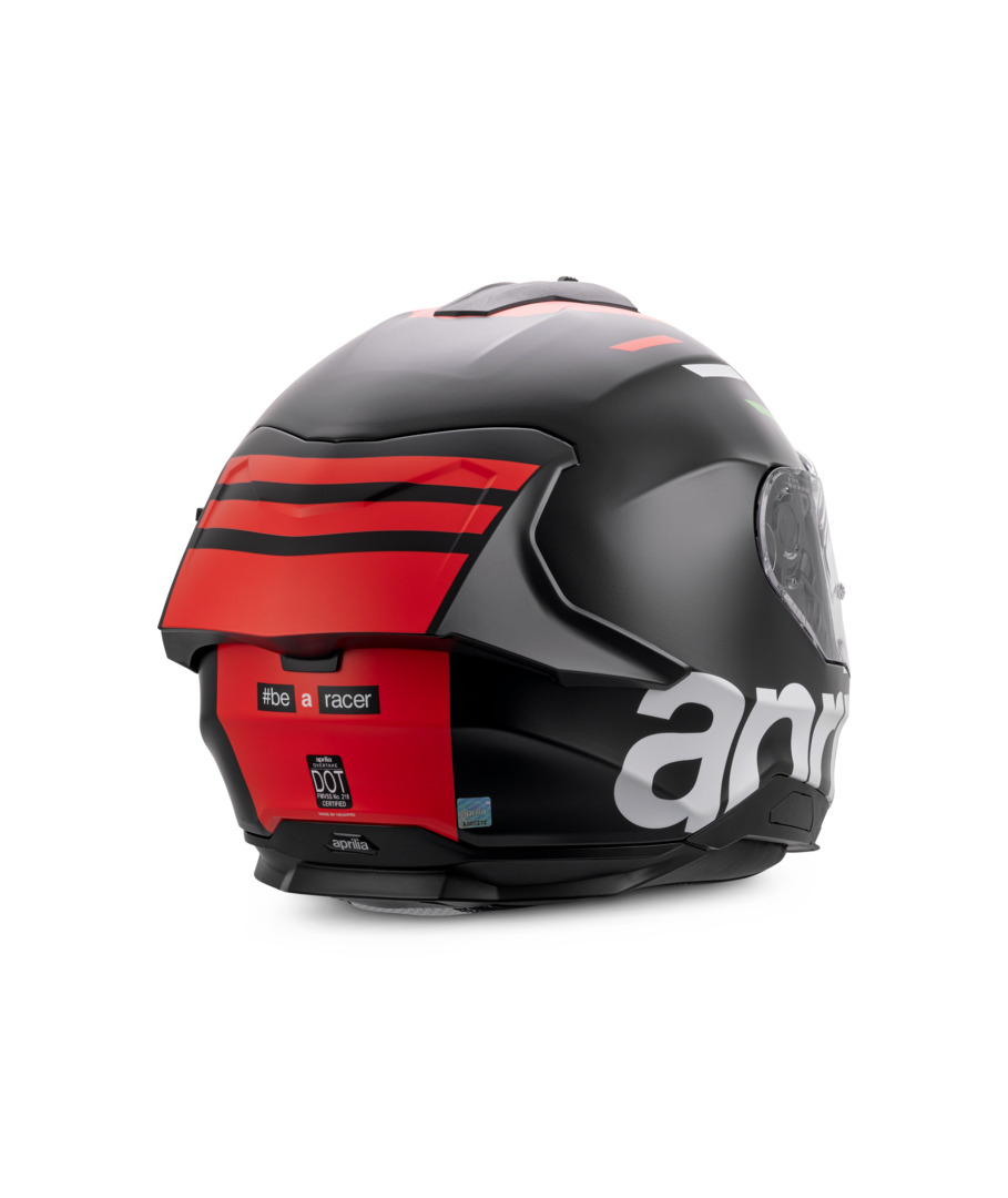 Aprilia casque intégral Overtake noir mat