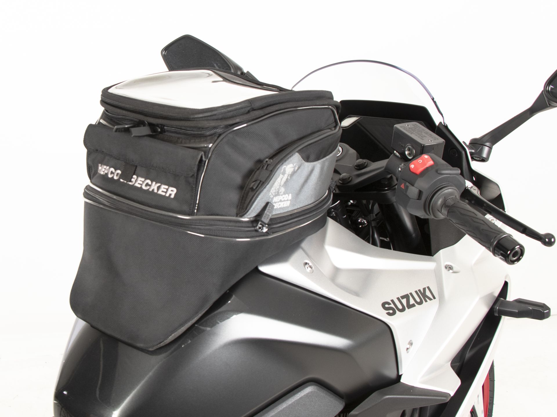 Anneau de réservoir Basic avec unité de fermeture de la sacoche de réservoir pour Suzuki GSX-8R (24- ) Hepco & Becker