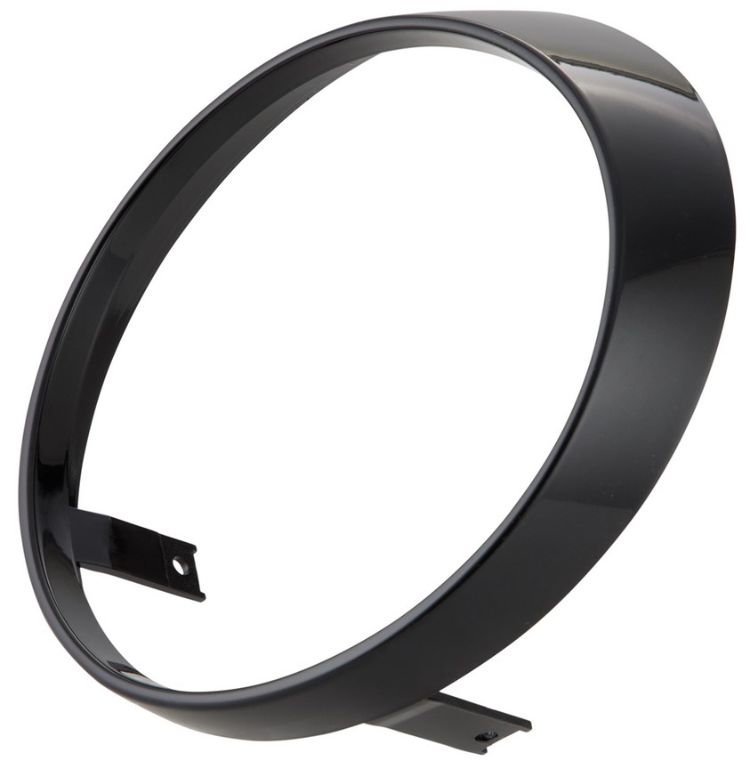 Anneau de lampe pour Vespa GTS/GTS Super HPE 125/300 ('19-), noir brillant