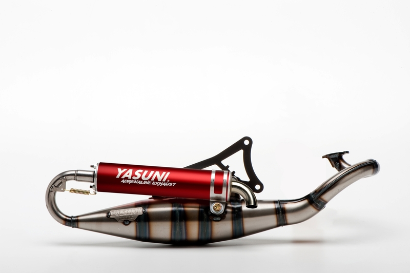 Yasuni Scooter R Komplett Auspuff - Aluminium