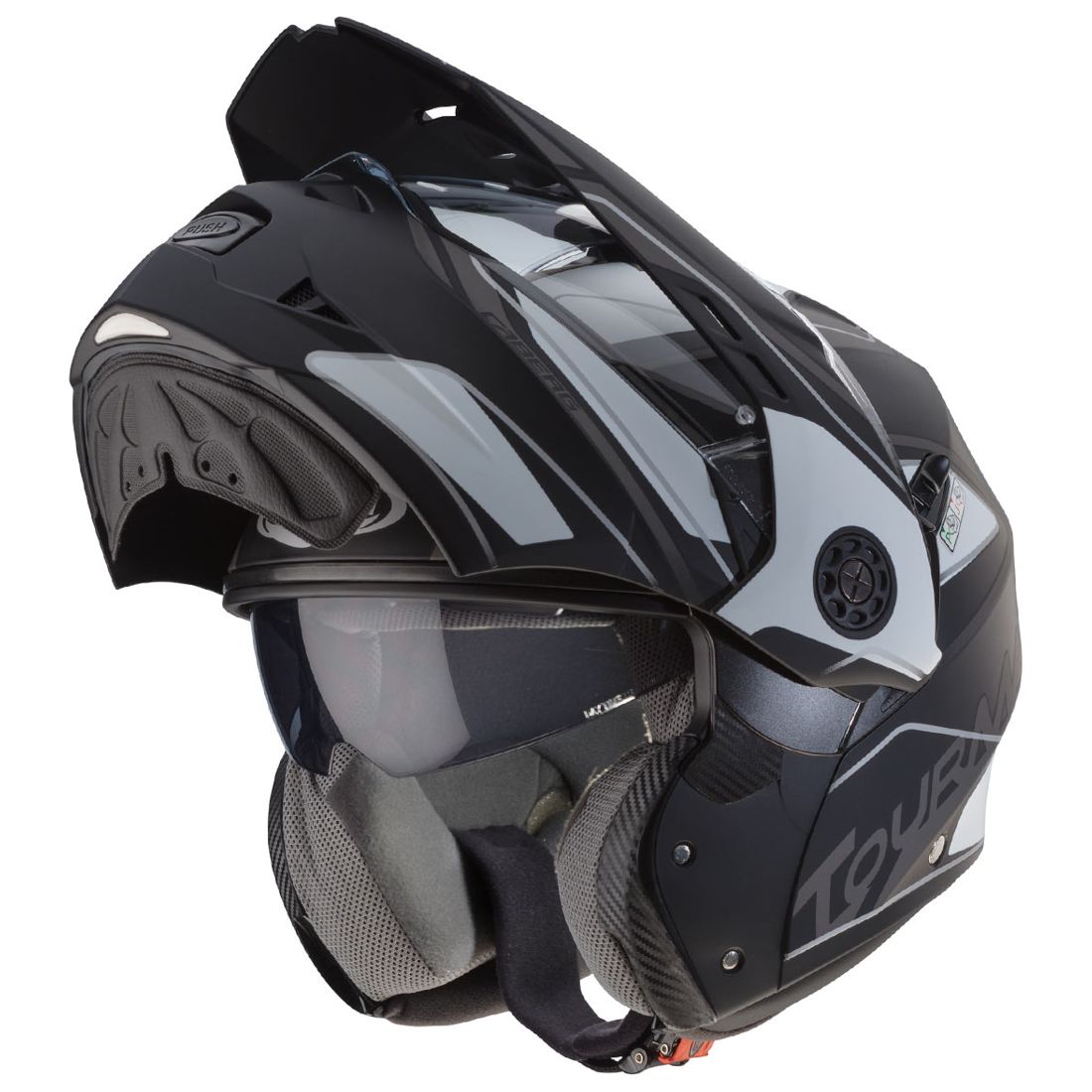 Caberg casque Tourmax Marathon, noir mat/blanc