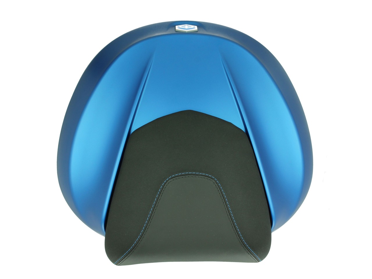 Top Case 36L pour Piaggio Beverly HPE 310/400 (25-) avec couvercle peint - bleu mat 297/A
