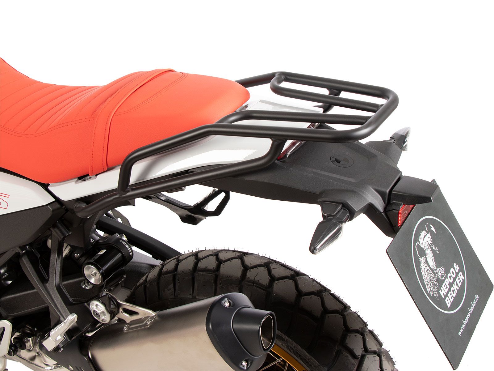 Porte-bagages tubulaire noir pour BMW R 12 G/S (25-) Hepco & Becker