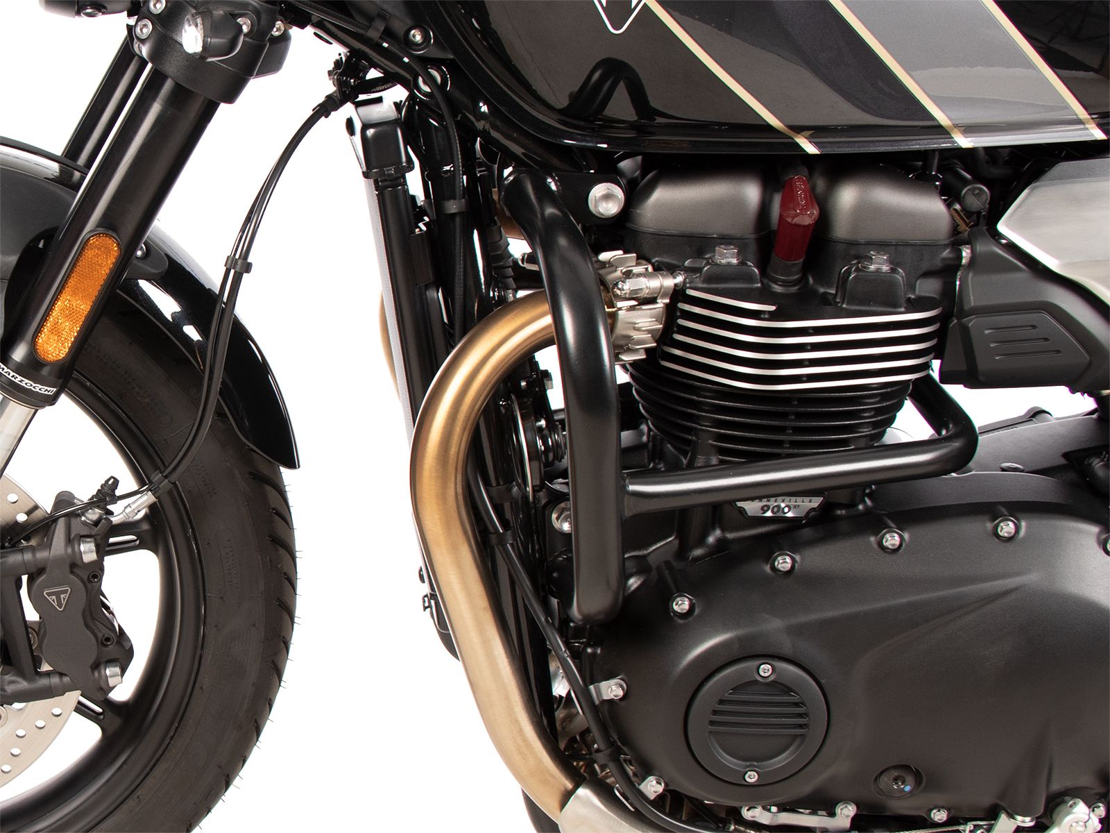 Arceau de protection moteur noir pour Triumph Speed Twin 900 (25-) Hepco & Becker