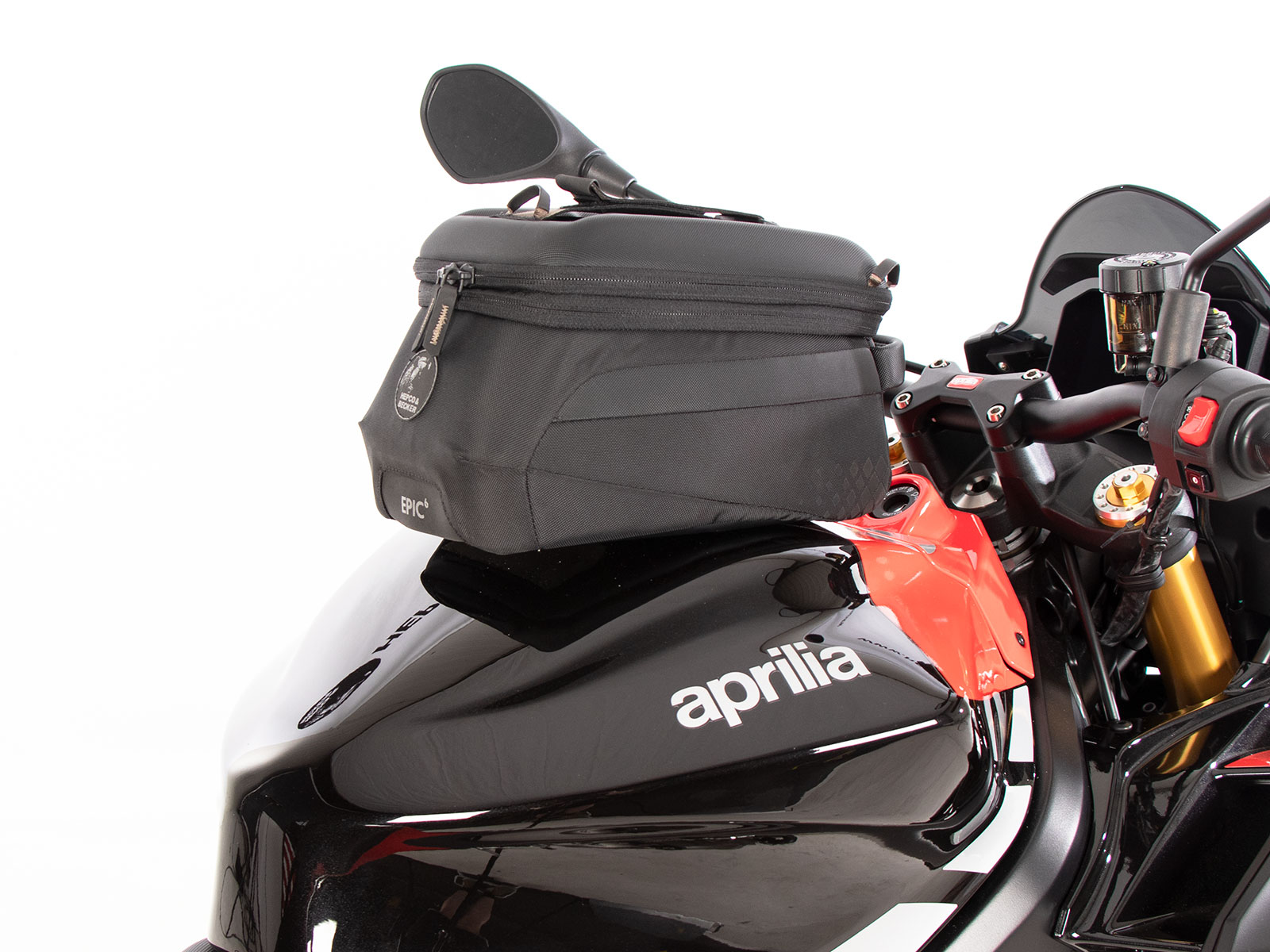 Anneau de réservoir Basic avec unité de fermeture de la sacoche de réservoir pour Aprilia Tuono 660 Factory (22-)