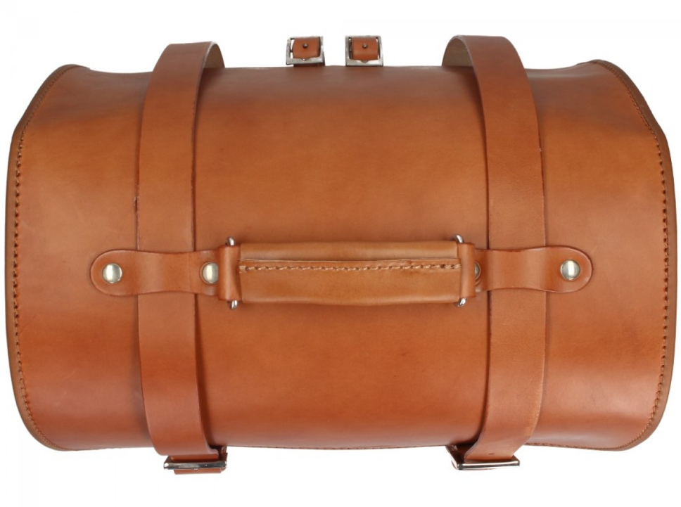 Sacoche en cuir originale Vespa - Marron