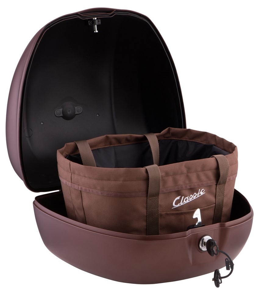 Sac intérieur Classic pour Vespa pour Top Case, marron